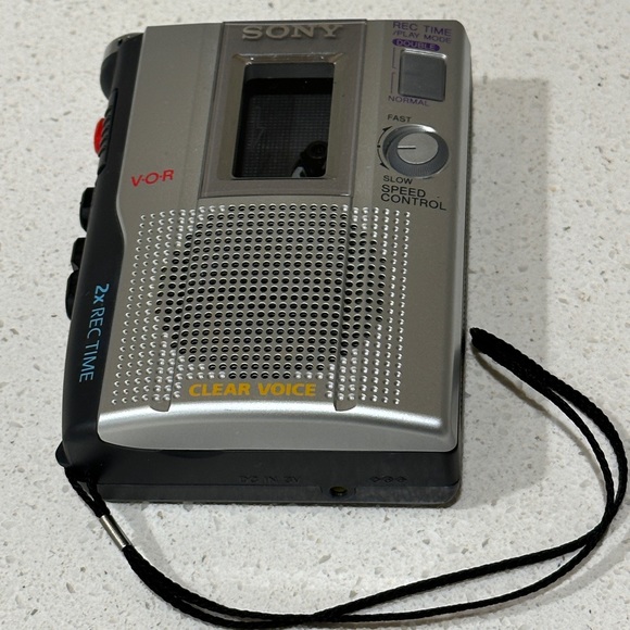 Sony Other Sony Tcm20dv Pitch Control Cassette Voice Recorde Poshmark